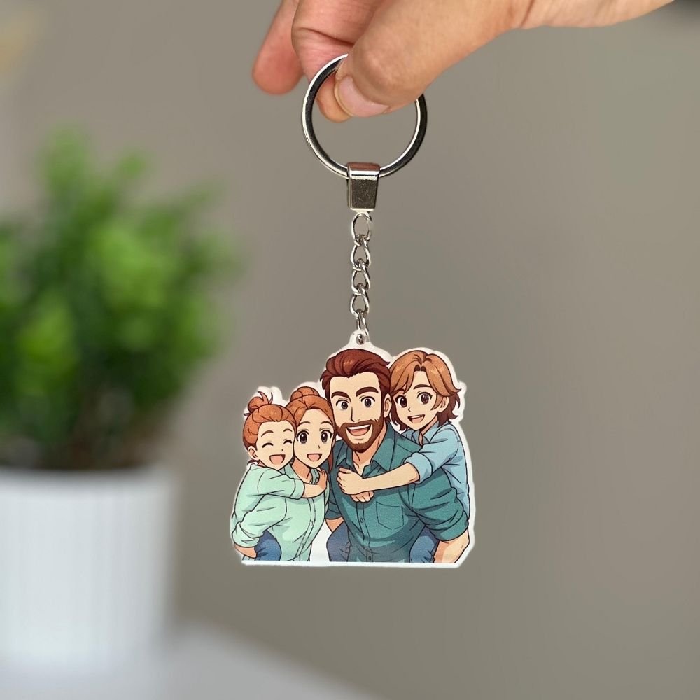 Untitled design (9) Personalized Cartoon Acrylic Stand - Image 4